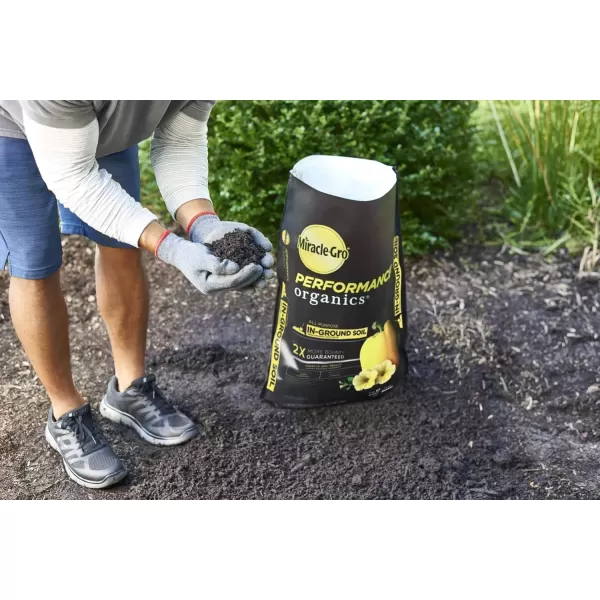 imageMiracleGro Performance Organics All Purpose InGround Soil  Organic and Natural Ingredients Soil for Vegetables Flowers and Herbs Feeds for up to 3 Months 13 cu ft13 cu ft