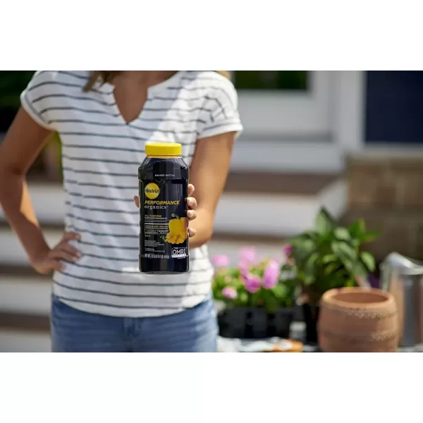 imageMiracleGro Performance Organics All Purpose Plant Nutrition Granules  1 lb Shaker Bottle Organic AllPurpose Plant Food for Vegetables Flowers and Herbs Feeds up to 90 sq ft1 lb