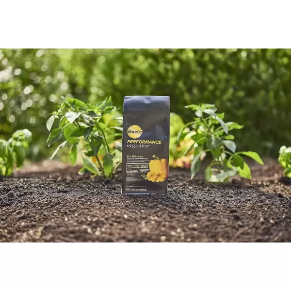 imageMiracleGro Performance Organics All Purpose Plant Nutrition Granules  1 lb Shaker Bottle Organic AllPurpose Plant Food for Vegetables Flowers and Herbs Feeds up to 90 sq ft175 lb