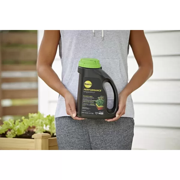 imageMiracleGro Performance Organics All Purpose Plant Nutrition Granules  1 lb Shaker Bottle Organic AllPurpose Plant Food for Vegetables Flowers and Herbs Feeds up to 90 sq ft25 lb Pack of 2