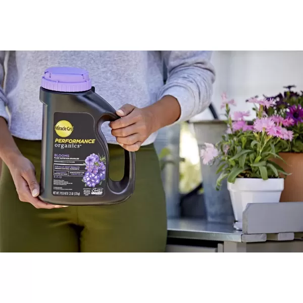 imageMiracleGro Performance Organics All Purpose Plant Nutrition Granules  1 lb Shaker Bottle Organic AllPurpose Plant Food for Vegetables Flowers and Herbs Feeds up to 90 sq ft25 lb