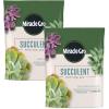 imageMiracleGro Succulent Potting Mix For Indoor Succulents Aloe Vera and More Made with MiracleGro Plant Food 4 qt2 Pack