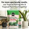imageMiracleGro Tropical Potting Mix 6 qt  Growing Media for Tropical Plants Living in Indoor and Outdoor Containers1 Pack