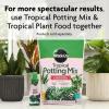 imageMiracleGro Tropical Potting Mix 6 qt  Growing Media for Tropical Plants Living in Indoor and Outdoor Containers2 Pack