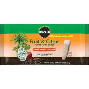 imageMiracleGro Fruit ampamp Citrus Plant Food SpikesFruit  Citrus