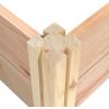 imageGreenes Fence MiracleGRO Cedar Raised Garden Bed 16quot x 48quot x 55quot  Made in USA with North American Cedar16 W x 48 L x 11 H