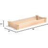 imageGreenes Fence MiracleGRO Cedar Raised Garden Bed 16quot x 48quot x 55quot  Made in USA with North American Cedar16 W x 48 L x 55 H