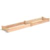 imageGreenes Fence MiracleGRO Cedar Raised Garden Bed 16quot x 48quot x 55quot  Made in USA with North American Cedar16 W x 96 L x 55 H