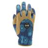 imageMiracle Gro Womens HighDexterity Gardening Work Gloves Touchscreen Technologies Abrasion Resistant Comfort BlueTan Medium MG86207WML