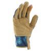imageMiracle Gro Womens HighDexterity Gardening Work Gloves Touchscreen Technologies Abrasion Resistant Comfort BlueTan Medium MG86207WML