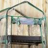 imageMiracleGro 23quot x 17quot x 57quot AllSeason 4Tier Mini Grow House Outdoor or Backyard Easy Assembly Portable Greenhouse Translucent
