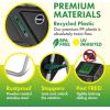 imageMiracleGro Compost Tumbler Single Chamber  EasyTurn Composter Tumbler Outdoor for Fast Composting  HeavyDuty Composting Bin with 1 Sliding Door 185 Gallon  70 Liter277 gallons