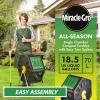 imageMiracleGro Compost Tumbler Single Chamber  EasyTurn Composter Tumbler Outdoor for Fast Composting  HeavyDuty Composting Bin with 1 Sliding Door 185 Gallon  70 Liter185 gallons