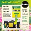 imageMiracleGro Large Dual Chamber Compost Tumbler  EasyTurn FastWorking System  AllSeason HeavyDuty High Volume Composter with 2 Sliding Doors  2  277gallon 105 Liter