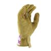 imageMiracleGro MG23081WML Split Leather Garden Gloves  Floral MediumLarge High Dexterity Spandex Back Gloves for WomenSmall