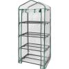 imageMiracleGro 23quot x 17quot x 57quot AllSeason 4Tier Mini Grow House Outdoor or Backyard Easy Assembly Portable Greenhouse Translucent