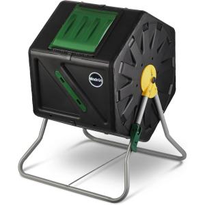 imageMiracleGro Compost Tumbler Single Chamber  EasyTurn Composter Tumbler Outdoor for Fast Composting  HeavyDuty Composting Bin with 1 Sliding Door 185 Gallon  70 Liter277 gallons