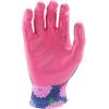 imageMiracle Gro Womens Nitrile Coated Grip Floral Pattern Gardening Work Gloves