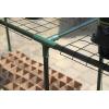 imageMiracleGro 48quot x 48quot x 65quot AllSeason Small Walkin Greenhouse with 8 Wire Shelves for Outdoors EasyAccess and Durable Translucent