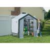 imageMiracleGro 6 x 4 x 6 AllSeason IndoorOutdoor Backyard Garden Greenhouse and Compact Waterproof Plant Shelter Translucent6 x 4 x 6