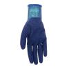 imageMiracleGro MG37161WSM Crinkle Latex Gloves  SmallMedium Womens Latex Coated Nylon Shell Gloves with Crinkle Textured Palm Grip