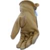 imageMiracleGro MG86006 Aqua Armor Cow Grain Palm Gloves1 Count Pack of 2