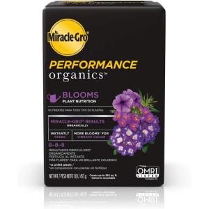 imageMiracleGro Performance Organics Edibles Plant Nutrition  Organic Plant Food Feeds Instantly for Tomatoes Vegetables Herbs and Fruits Promotes a Bountiful Harvest 1 lbBold Blooms