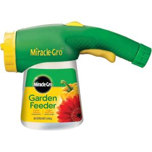 imageMiracleGro Garden Feeder with Water Soluble All Purpose Plant Food Hoseend Feeder for Outdoor Plants 1 lb1 Pack