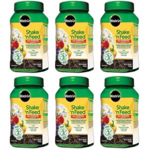 imageMiracleGro Shake N Feed All Purpose Plant Food For InGround and Container Plants Feeds for up to 3 Months 45 lbs45LBS