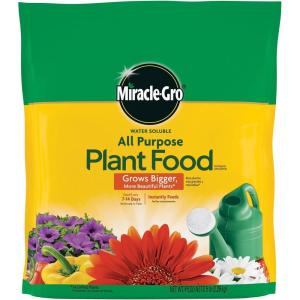 imageMiracleGro Water Soluble All Purpose Plant Food Plant Fertilizer for Indoor or Outdoor Plants Roses Flowers Houseplants Vegetables and Trees 10 lb5 lb