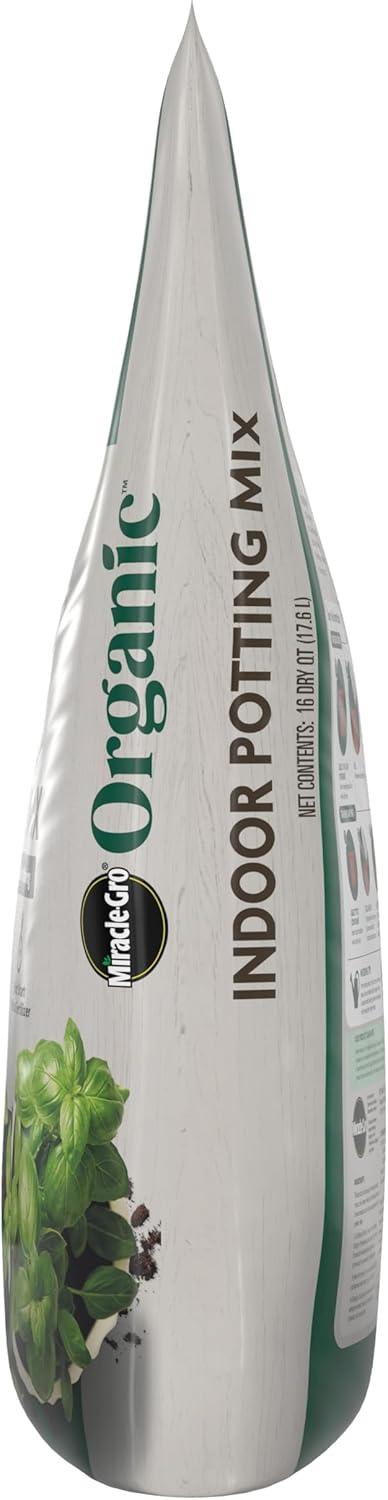 imageMiracleGro Organic Indoor Potting Mix Protects Against Over and Under Watering for Indoor Container Plants Houseplants and Starter Plants OMRI Listed 16 qt 2Pack16QT 2Pack