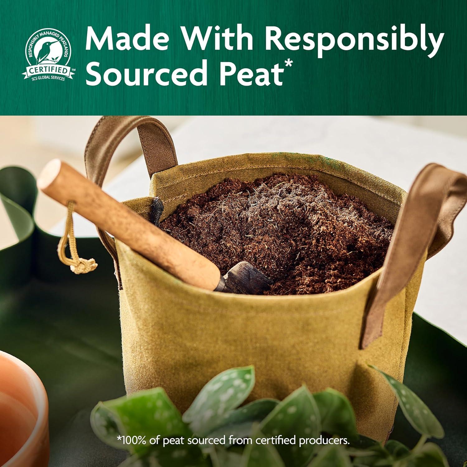 imageMiracleGro Organic Indoor Potting Mix Protects Against Over and Under Watering for Indoor Container Plants Houseplants and Starter Plants OMRI Listed 16 qt 2Pack8QT