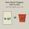 imageMiracleGro Organic Indoor Potting Mix Protects Against Over and Under Watering for Indoor Container Plants Houseplants and Starter Plants OMRI Listed 16 qt 2Pack16QT