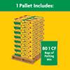 imageMiracleGro Potting Mix Bulk Pallet for Container Plants Flowers Vegetables Shrubs Annuals Perennials 1 cu ft Bags Pallet of 801 CF