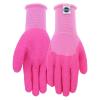 imageMiracleGro MG30852WML Crinkle Latex Gloves  MediumLarge 34 Latex Dipped Nylon Knit Shell Gloves with Textured Crinkle GripMedium