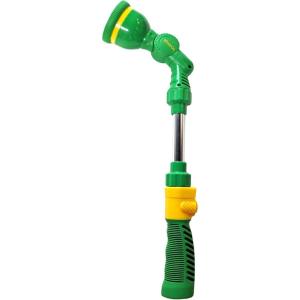 imageMiracleGro Garden Hose Nozzle 2Pack  Includes Adjustable Spray Nozzle and 9Pattern HeavyDuty Nozzle with Ergonomic Grips for Watering Gardening Cleaning and Outdoor Use6Pattern Watering Wand  17