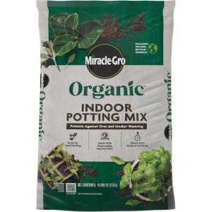 imageMiracleGro Organic Indoor Potting Mix Protects Against Over and Under Watering for Indoor Container Plants Houseplants and Starter Plants OMRI Listed 16 qt 2Pack16QT