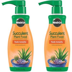 imageMiracleGro Succulent Plant Food 8 oz For Succulents including Cacti Jade And Aloe2 Pack