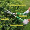 imageMiracleGro 18 in Wavy Blade Hedge Shears  Lawn and Yard Tool with Sharp Carbon Steel Blades for Trimming Borders Shaping Bushes and ShapingTrimming Hedges ShrubsHedge Shears 21