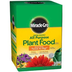 imageMiracleGro Pound 160101 WaterSoluble All Purpose Plant Food 24816 1Po1