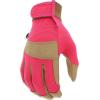 imageMiracleGro MG86205 General Utility Gloves  MediumLarge Synthetic Leather Padded Palm Gloves Spandex Back Adjustable Hook and Loop Wrist 1 Count Pack of 11 Count Pack of 2
