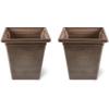 imageMiracleGro Brownstone Planter ESP 2 PackGeorgian Espresso