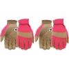 imageMiracleGro MG86205 General Utility Gloves  MediumLarge Synthetic Leather Padded Palm Gloves Spandex Back Adjustable Hook and Loop Wrist 1 Count Pack of 11 Count Pack of 2
