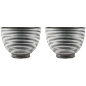 imageMiracleGro Brownstone Planter ESP 2 PackHigh Rise Charcoal