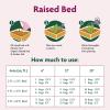 imageMiracleGro Organic Raised Bed and Garden Soil with Quick Release Natural Fertilizer Peat Free OMRI Listed 1 cu ft