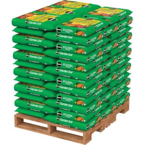 imageMiracleGro Garden Soil All Purpose Bulk Pallet for InGround Use Feeds up to 3 Months Amends Vegetable Flower and Plant Beds 1 cu ft Bags Pallet of 60