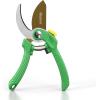 imageMiracleGro 8 in AllPurpose Steel Garden Utility Shears with Serrated Blades  Comfort Grip Yard and Garden Scissors for Pruning Plants Flowers and HerbsBypass Pruner