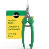 imageMiracleGro 8 in AllPurpose Steel Garden Utility Shears with Serrated Blades  Comfort Grip Yard and Garden Scissors for Pruning Plants Flowers and HerbsFloral Shears
