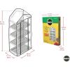 imageMiracleGRO 23quot x 17quot x 57quot 4Tier IndoorOutdoor Mini Greenhouse Plant Tent AllSeason Compact Plant Growth Accelerator with PVC Cover and RollUp Zipper Door Clear23 x 17 x 57  2025 Model