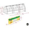 imageMiracleGRO 23quot x 17quot x 57quot 4Tier IndoorOutdoor Mini Greenhouse Plant Tent AllSeason Compact Plant Growth Accelerator with PVC Cover and RollUp Zipper Door Clear3 x 8 x 3  2025 Model